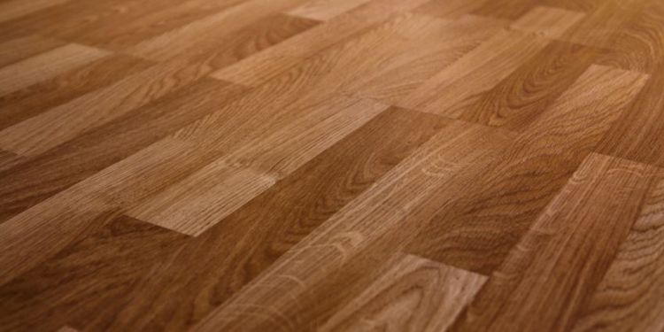 16556499 - the floor of the light brown laminate diagonally