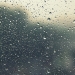 55213400 - drops of rain on the inclined window (glass). shallow dof